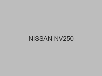 Engates baratos para NISSAN NV250